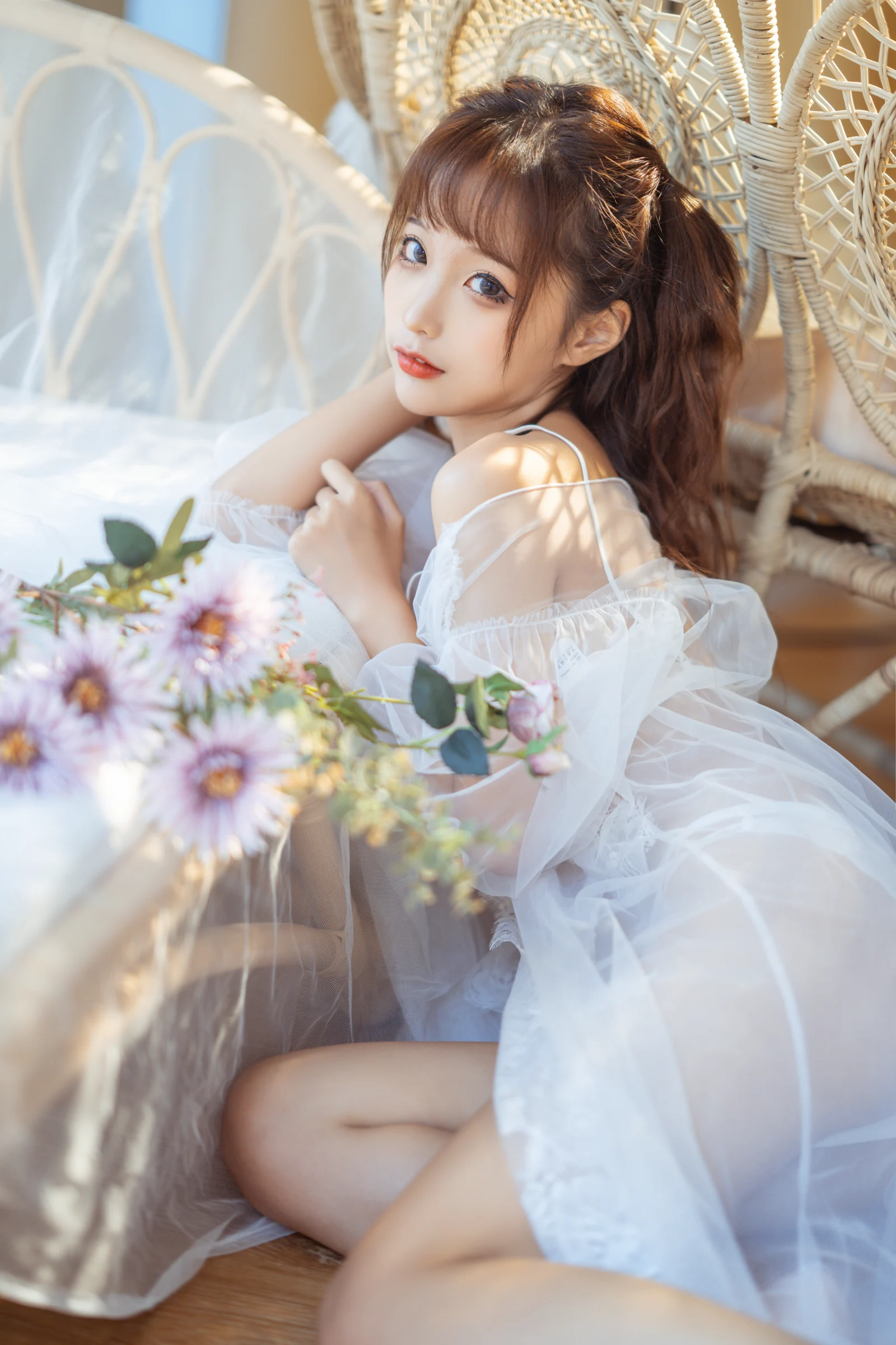蠢沫沫 – NO.235 轻纱 [31P-620MB] chunmomo
